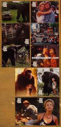 a006 MIGHTY JOE YOUNG 10 movie lobby cards '98 Charlize Theron