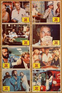 a514 ODDS & EVENS 8 movie lobby cards '78 Terence Hill, Spencer