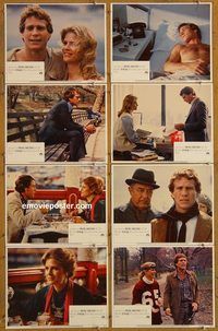 a516 OLIVER'S STORY 8 movie lobby cards '78 Ryan O'Neal, Candice Bergen
