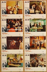 a529 OUT-OF-TOWNERS 8 movie lobby cards '70 Jack Lemmon, Dennis