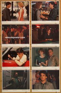 a543 PICK-UP ARTIST 8 movie lobby cards '87 Robert Downey Jr.