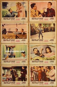 a545 PINK PANTHER 8 movie lobby cards '64 Peter Sellers, David Niven