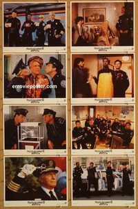 a553 POLICE ACADEMY 6 8 movie lobby cards '89 Bubba Smith, Winslow