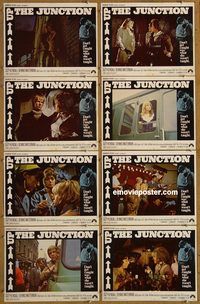 a743 UP THE JUNCTION 8 movie lobby cards '68 Suzy Kendall, taboo!