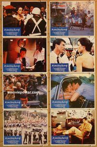 a781 YEAR OF LIVING DANGEROUSLY 8 movie lobby cards '83 Mel Gibson