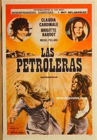b397 LEGEND OF FRENCHIE KING Argentinean movie poster '71 Bardot