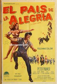 b399 LI'L ABNER Argentinean movie poster '59 Julie Newmar