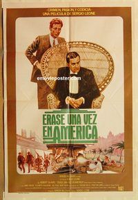 b436 ONCE UPON A TIME IN AMERICA Argentinean movie poster '84 Leone