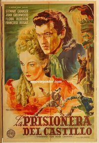 b469 SARABAND FOR DEAD LOVERS Argentinean movie poster '48 Venturi