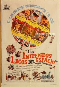 b516 THOSE FANTASTIC FLYING FOOLS Argentinean movie poster '67 Froebe