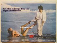 b114 '10' British quad movie poster '79 Bo Derek, great parody image!