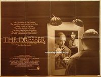b152 DRESSER British quad movie poster '84 Albert Finney