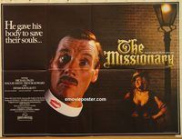 b200 MISSIONARY British quad movie poster '82 Michael Palin, Smith