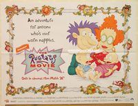 b220 RUGRATS MOVIE British quad movie poster '98 Nickelodeon cartoon!