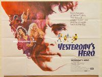 b245 YESTERDAY'S HERO British quad movie poster '79 Ian McShane