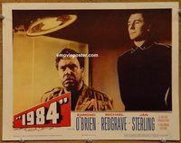 d003 1984 vintage movie lobby card '56 Edmond O'Brien, Michael Redgrave