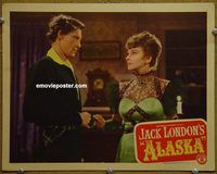 d009 ALASKA vintage movie lobby card '44 Kent Taylor, from Jack London novel!