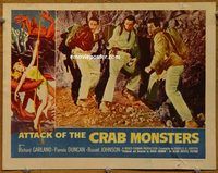 d032 ATTACK OF THE CRAB MONSTERS vintage movie lobby card '57 Roger Corman