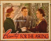 d042 BEAUTY FOR THE ASKING vintage movie lobby card '39 Lucille Ball, Knowles
