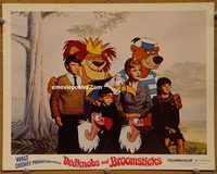 d044 BEDKNOBS & BROOMSTICKS vintage movie lobby card '71 Disney, Lansbury