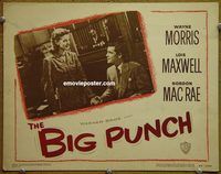 d056 BIG PUNCH vintage movie lobby card #4 '48 Gordon MacRae, boxing!
