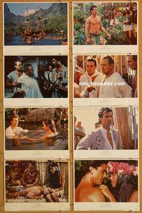 e838 BOUNTY 8 vintage movie lobby cards '84 Mel Gibson, Anthony Hopkins