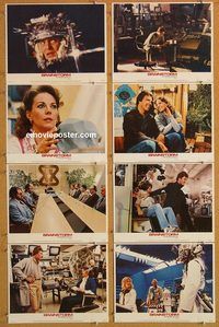 e839 BRAINSTORM 8 vintage movie lobby cards '83 Christopher Walken, Wood