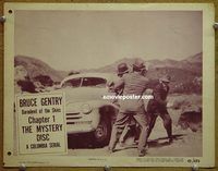 d105 BRUCE GENTRY DAREDEVIL OF THE SKIES Chap 1 vintage movie lobby card '49