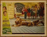 d107 BUCK PRIVATES COME HOME vintage movie lobby card #4 '47 Lou Costello