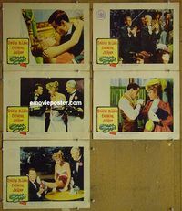e542 CAN-CAN 5 vintage movie lobby cards '60 Frank Sinatra, MacLaine