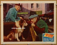 d129 CHALLENGE TO LASSIE vintage movie lobby card #2 '49 Donald Crisp&Lassie