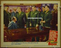 d148 COMMAND DECISION vintage movie lobby card #4 '48 Clark Gable, Pidgeon