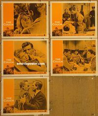 e548 COUCH 5 vintage movie lobby cards '62 Robert Bloch, Grant Williams