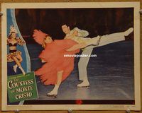 d157 COUNTESS OF MONTE CRISTO vintage movie lobby card #3 '48 Henie skating!