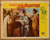 d181 DEADLY MANTIS vintage movie lobby card #7 '57 classic sci-fi!