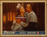 d187 DECOY vintage movie lobby card #8 '46 Robert Armstrong, film noir!