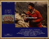 m118 DEER HUNTER movie lobby card '78 best Robert De Niro image!
