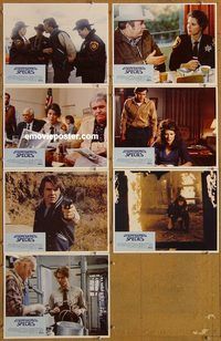 e750 ENDANGERED SPECIES 7 vintage movie lobby cards '82 Alan Rudolph