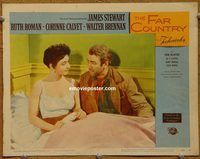 d235 FAR COUNTRY vintage movie lobby card #5 '55 James Stewart, Anthony Mann