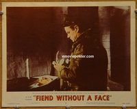 d242 FIEND WITHOUT A FACE vintage movie lobby card #5 '58 Marshall Thompson