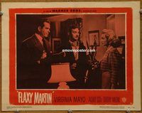 d249 FLAXY MARTIN vintage movie lobby card #3 '49 Virginia Mayo, heart of ice