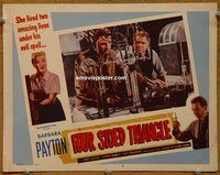 d262 FOUR SIDED TRIANGLE vintage movie lobby card #5 '53 Hammer, Payton