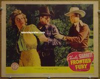 d269 FRONTIER FURY vintage movie lobby card '43 Charles Starrett
