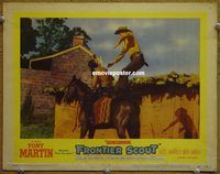 d550 QUINCANNON FRONTIER SCOUT vintage movie lobby card #5 '56 Tony Martin
