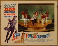 d270 FUN IN ACAPULCO vintage movie lobby card #2 '63 Elvis Presley, Mexico!