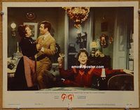 d278 GIGI vintage movie lobby card #7 '58 Leslie Caron, Louis Jourdan