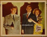 d283 GLASS ALIBI vintage movie lobby card '46 Paul Kelly, Anne Gwynne
