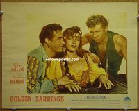 d288 GOLDEN EARRINGS vintage movie lobby card #7 '47 Marlene Dietrich,Milland
