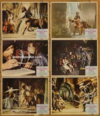 e653 GOLDEN VOYAGE OF SINBAD 6 vintage movie lobby cards '73 Harryhausen