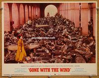 d291 GONE WITH THE WIND vintage movie lobby card #5 R68 Vivien Leigh